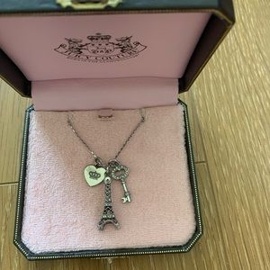 Juicy Couture Eiffel Tower charm necklace